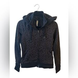 Athleta Triumph Printed Hoodie Jacket